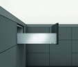 K-BLUM Legrabox K 500 mm/40 kg, Tip-on, nerez, expando