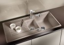 BLANCO 514734 drez ZIA 6 S biela s excentrom SILGRANIT PuraDur
