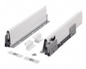 K-StrongBox H140/270mm s hranatým relingom farba biela