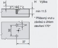 BLUM 174E6130.01 podložka Exp. 11,5mm (5)