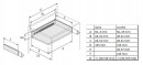 HETTICH 9127901/50055 Multitech 150/350 biely