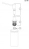 BLANCO 521541 Dávkovač saponátu Torre nerez leštený