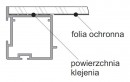 SEVROLL 04094 Pax úchytová lišta 2,7m strieborná