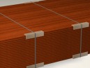 Ochr. papierové hrany 80x80x3mm - 3,1m
