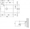 FRANKE Drez  MRG 611-78 BB 780 x 500mm biela ľad.