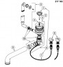 BLANCO 520502 drez ZIA 5 S antracit s excentrom SILGRANIT PuraDur
