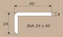 PALUBOVKY-LIŠTA SMREK rohová 24/40/2-2400