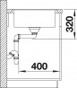 BLANCO 519150 drez METRA XL 6 S-F antracit s excentrom SILGRANIT PuraDur