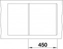 BLANCO 519081 drez METRA 45 S-F antracit s excentrom SILGRANIT PuraDur