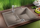 BLANCO 519565 drez METRA 45 S Compact biela bez excentru SILGRANIT PuraDur