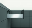 K-BLUM Legrabox K 400 mm/40 kg, Tip-on, nerez, skrutka