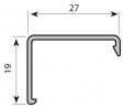 REHAU krycí profil Frame ALU 230L