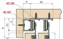 SISCO 200GF lišta horná alu 400cm