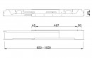 MILADESIGN kanál s reguláciou G7 ST951 (8-12) čierny