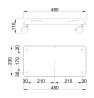 MILADESIGN vozík na PC G9 ST102 antracit
