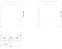 MILADESIGN podnož Quantum Q7306 antracit
