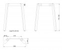 MILADESIGN podnož Mobilar M6306–SL strieborná