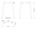 MILADESIGN podnož Mobilar M6306E–SL strieborná