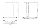 MILADESIGN podnož regul. kraj. G3 ST227R strieborná