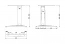 MILADESIGN podnož s reguláciou krajná G3 ST220R strieborná