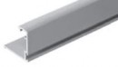 SEVROLL 01598 Slim Line II rámová lišta 18mm 2,7m strieborná
