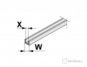 SEVROLL tesnenie na sklo 10/6,4mm