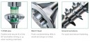 SPAX skrutka 5x60/37 zápustná hlava TXS,W,4C MH, čiastočný závit