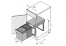 HETTICH 9132345 BIN.IT BASIC II Odp. kôš 300