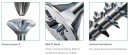 SPAX skrutka 5x100/61 zápustná hlava PZ,W,4C MH, čiastočný závit