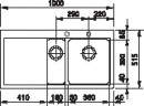 FRANKE Drez  MTG 651-100/7L onyx