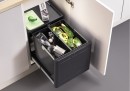 BLANCO 517468 Sorter SELECT BOTTON Pro 45/2 Automatic výsuv otvorením dvierok