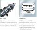 SPAX skrutka M 4x40/28 zápustná hlava.TXS,W,C, čiastočný závit