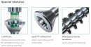 SPAX skrutka M 3,5x45/30 zápustná hlava TXS,W,C, čiastočný závit