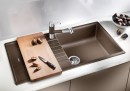 BLANCO 517577 Drez ZIA XL 6 S kávová bez excentru SILGRANIT PuraDur