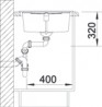 BLANCO 515286 drez METRA XL 6 S antracit s excentrom SILGRANIT PuraDur