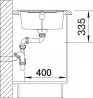 BLANCO 515142 drez METRA XL 6 S antracit bez excentru SILGRANIT PuraDur