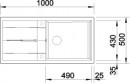 BLANCO 515142 drez METRA XL 6 S antracit bez excentru SILGRANIT PuraDur