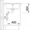 BLANCO 513044 Drez METRA 5 S antracit s excentrom SILGRANIT PuraDur