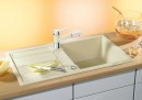 BLANCO 513037 drez METRA 5 S biela s excentrom SILGRANIT PuraDur