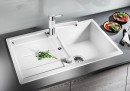 BLANCO 518868 drez METRA 45 S sivá skala s excentrom SILGRANIT PuraDur