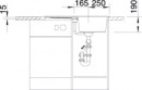 BLANCO 513194 Drez METRA 45 S antracit bez excentru Silgranit PuraDur