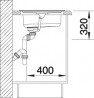 BLANCO 513310 Drez RONDOSET 3 1/2" nerez leštená bez excentra