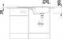 BLANCO 513310 Drez RONDOSET 3 1/2" nerez leštená bez excentra