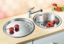 BLANCO 513310 Drez RONDOSET 3 1/2" nerez leštená bez excentra