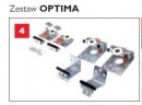 SEVROLL 10192-SV Optima II sada kování (dvoje dvere)
