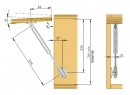 IF Kraby 244 polohovacia  vzpera 90N (klopňa)