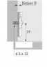 HETTICH 9071627 podložka 8099 D=3 euroskrutka