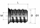 Matica závrtná s límcam BU01 M6x13mm surová