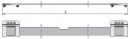 LEHMANN Tyč k zámku 515.02 (S65) 999 mm