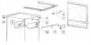 BLUM 20F3900.01 teleskopické ramená HF 760-1040mm